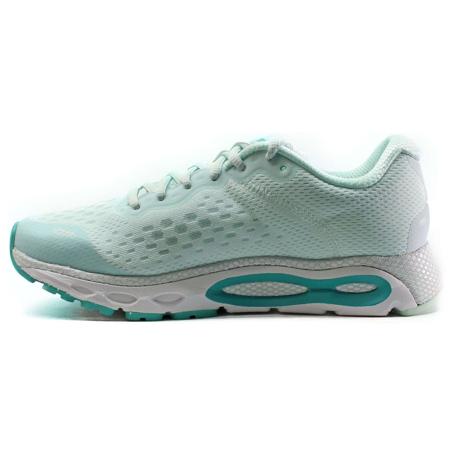 Under Armour HOVR Infinite 3 Synthetic Textile Women's Low-Top Trainers#color_green white