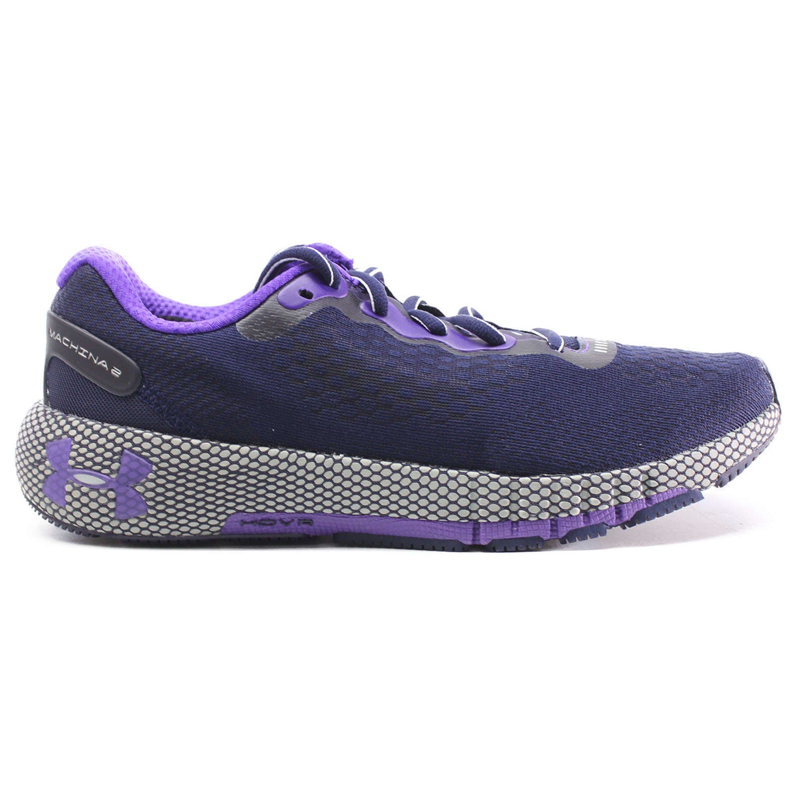 Under Armour HOVR Machina 2 Synthetic Textile Women's Low-Top Trainers#color_navy purple