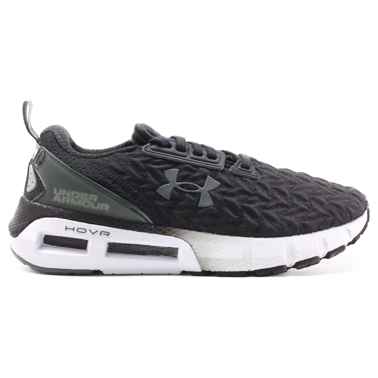 Under Armour HOVR Mega 2 Clone Synthetic Textile Women's Low-Top Trainers#color_black white