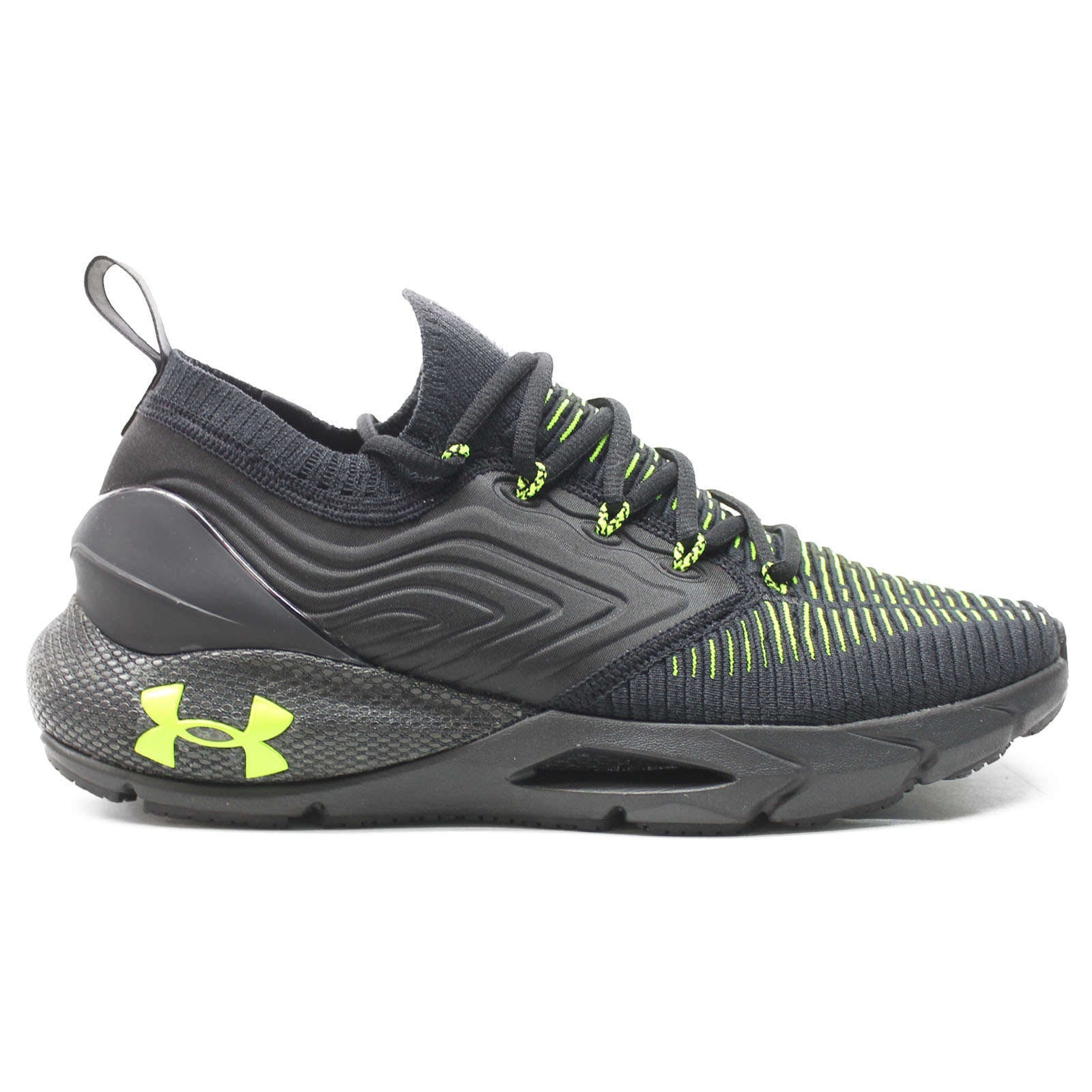 Under Armour HOVR Phantom 2 INKNT Synthetic Textile Men's Low-Top Trainers#color_black yellow