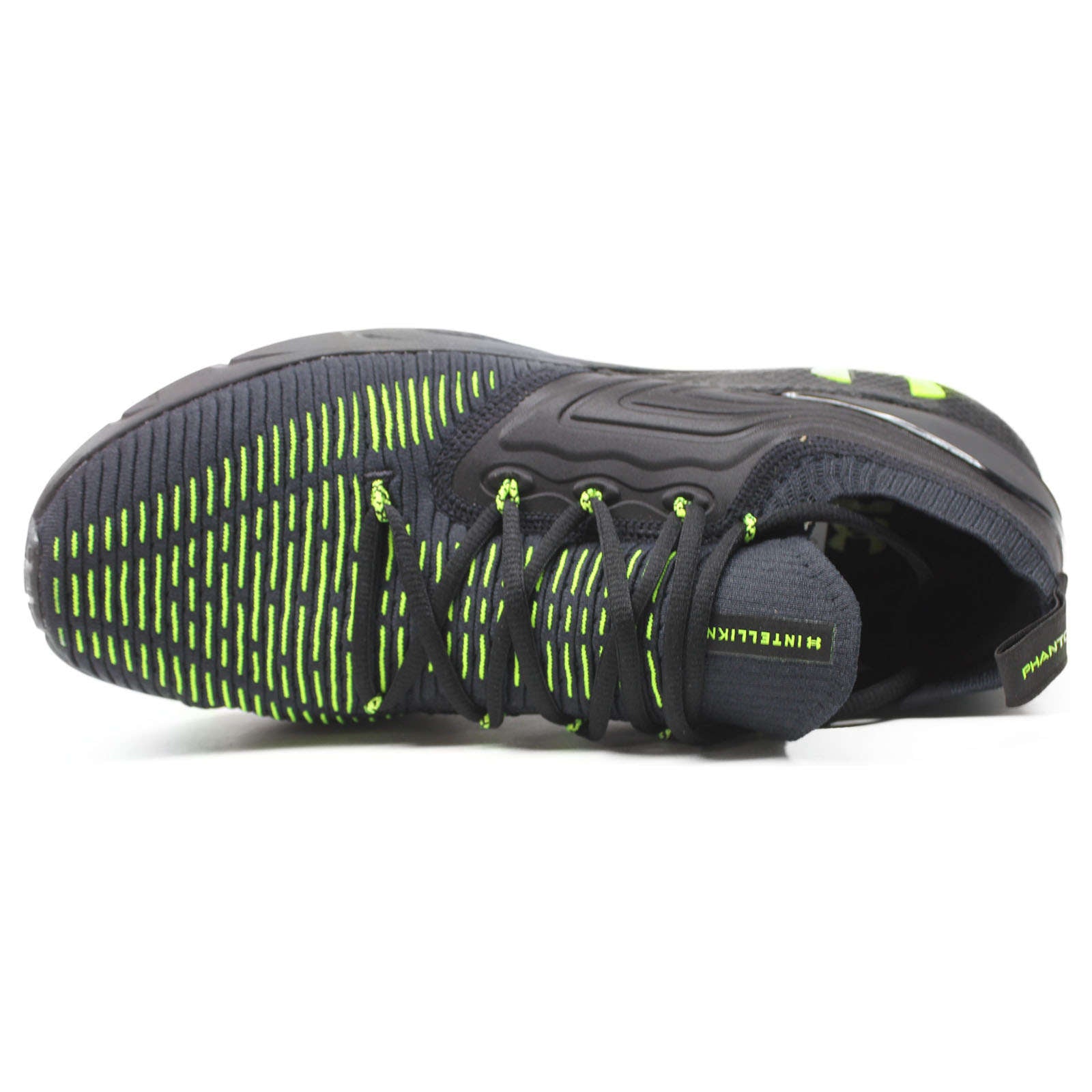 Under Armour HOVR Phantom 2 INKNT Synthetic Textile Men's Low-Top Trainers#color_black yellow