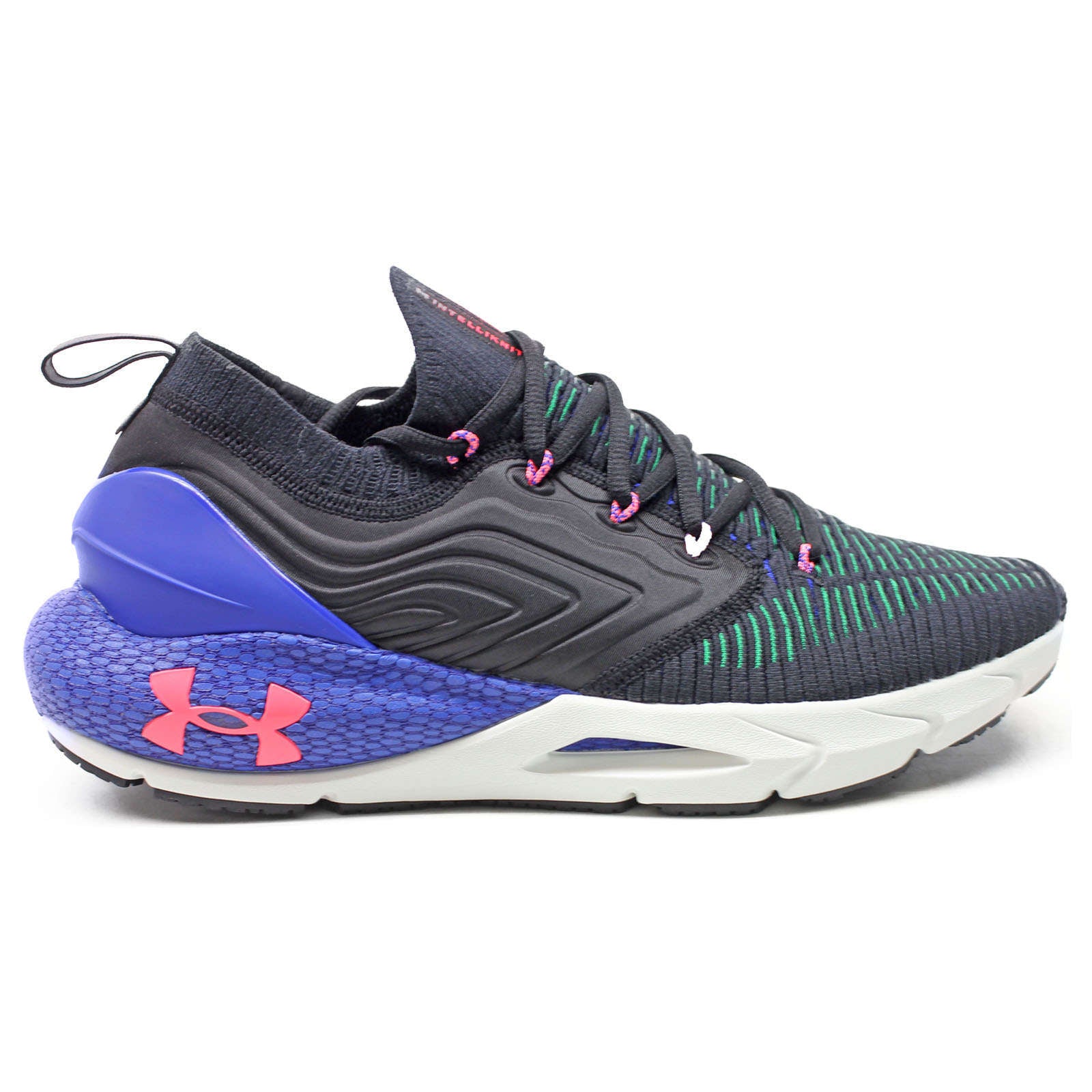 Under Armour HOVR Phantom 2 INKNT Synthetic Textile Men's Low-Top Trainers#color_black blue