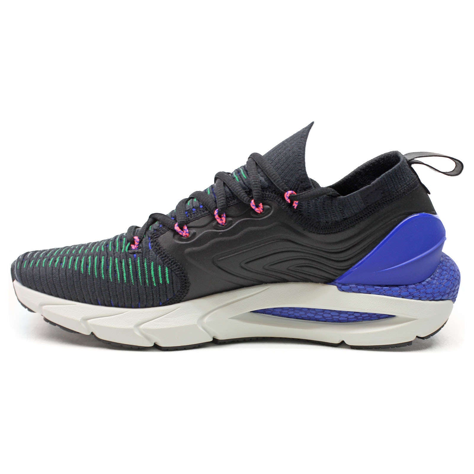 Under Armour HOVR Phantom 2 INKNT Synthetic Textile Men's Low-Top Trainers#color_black blue