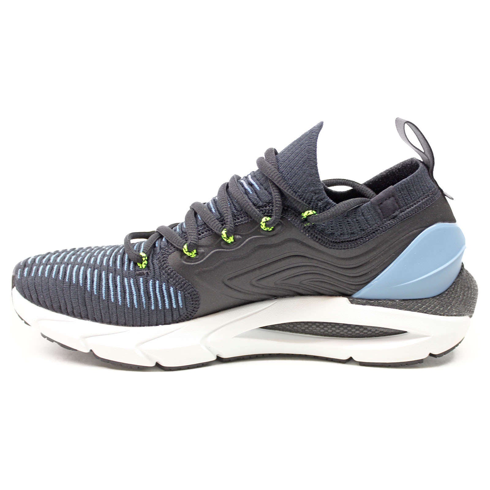 Under Armour HOVR Phantom 2 INKNT Synthetic Textile Men's Low-Top Trainers#color_black black blue