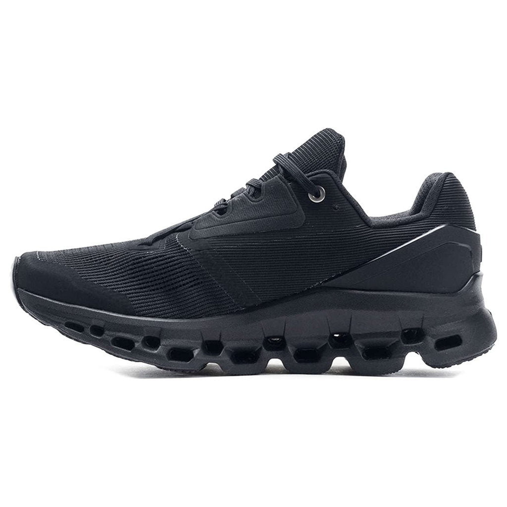 On Running Cloudstratus Textile Women's Performance Low-Top Trainers#color_black