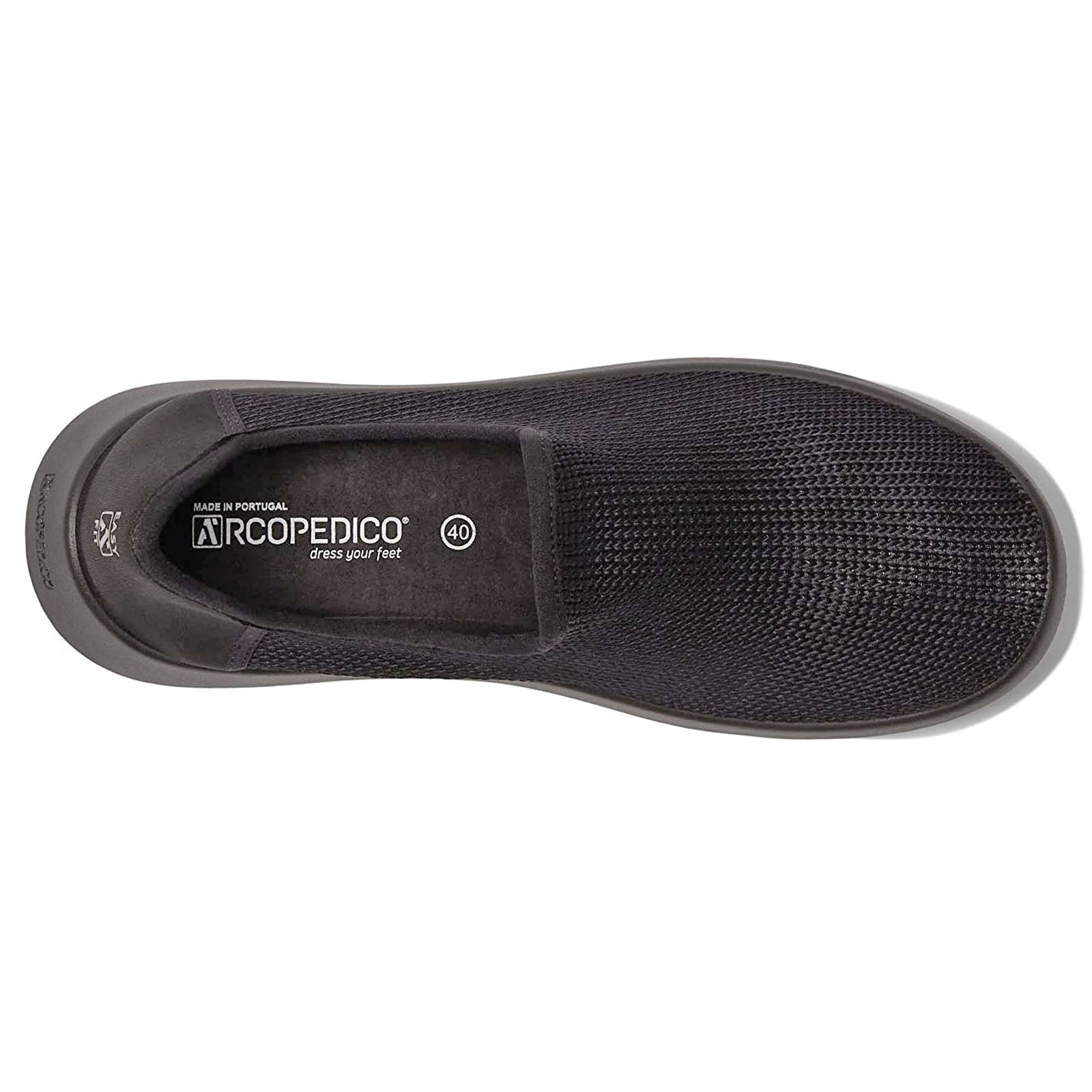 Arcopedico Gaia Textile Women's Low-top Shoes#color_black