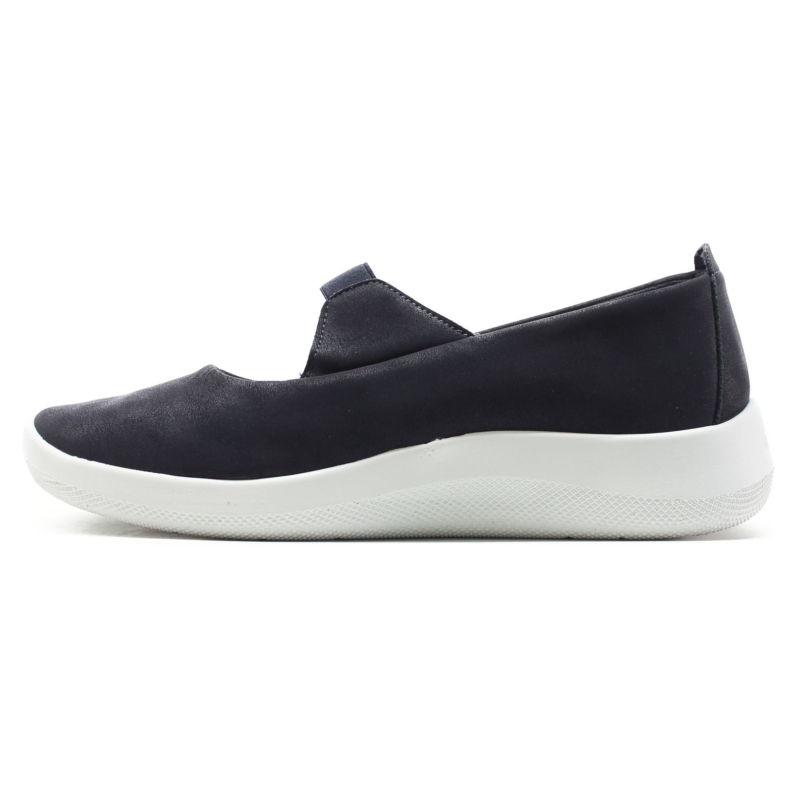 Arcopedico Heina Leather Women's Slip-on Shoes#color_fal coll navy
