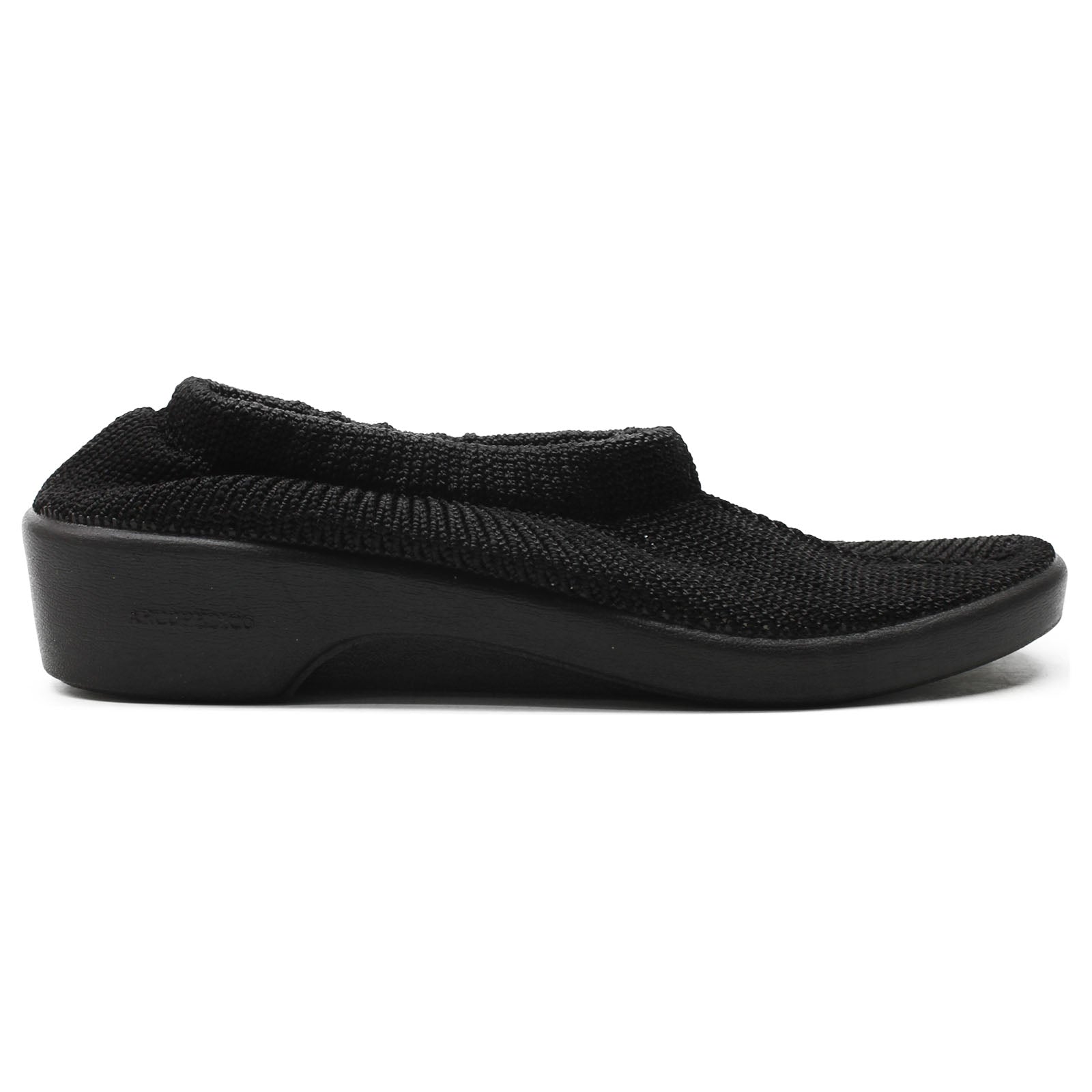 Arcopedico Steps Textile Women's Slip-on Shoes#color_black