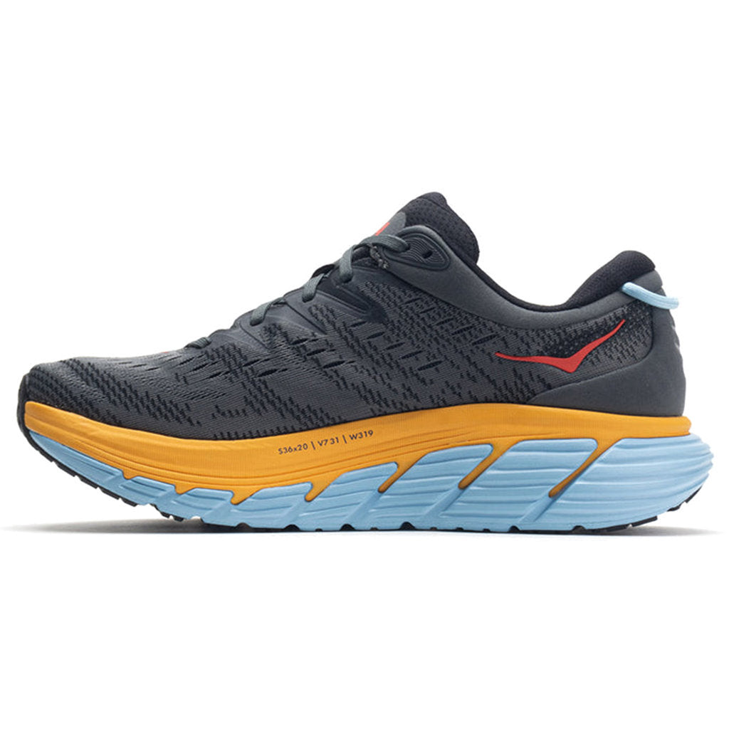 Hoka One One Gaviota 4 Mesh Men's Low-Top Road Running Trainers#color_castle rock anthracite