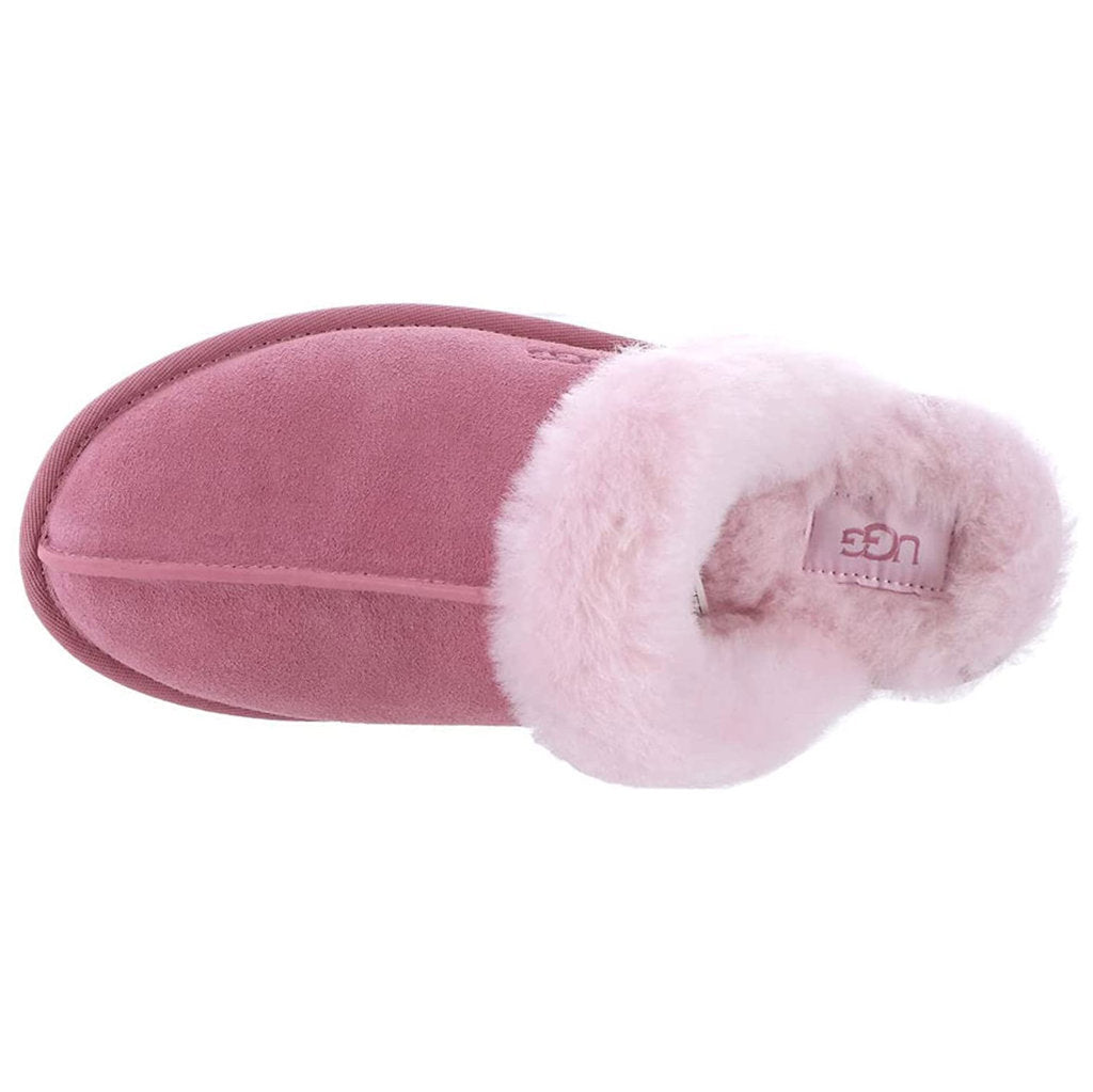UGG Scuffette II Sheepskin Suede Women's Slide Sandals#color_horizon pink