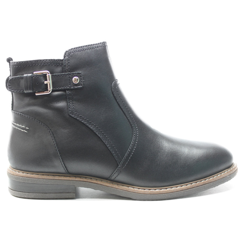 Pikolinos Aldaya W8J-N8769 Leather Womens Boots#color_black
