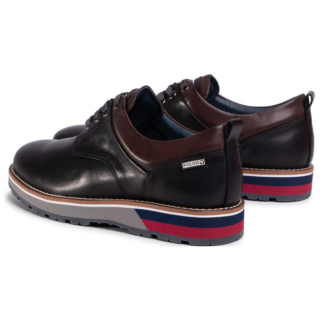 Pikolinos Pirineos M6S-4015 Leather Mens Shoes#color_black