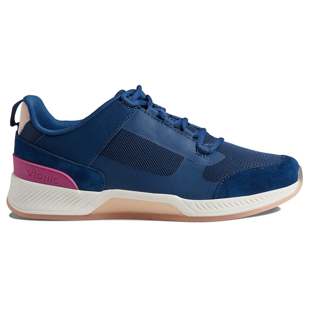Vionic Fearless Synthetic Textile Womens Trainers#color_dark blue very berry