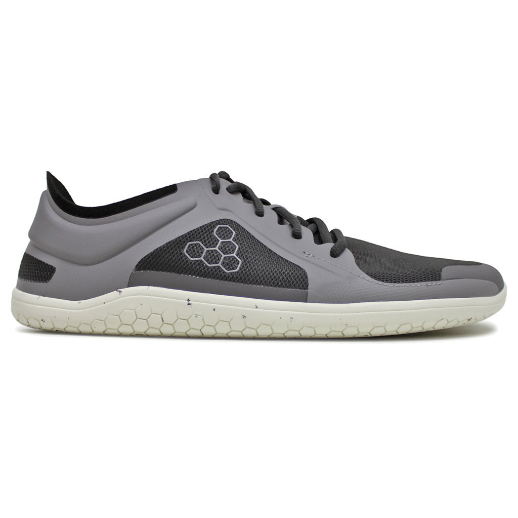 Vivobarefoot Primus Lite III Synthetic Textile Mens Trainers#color_grey grey