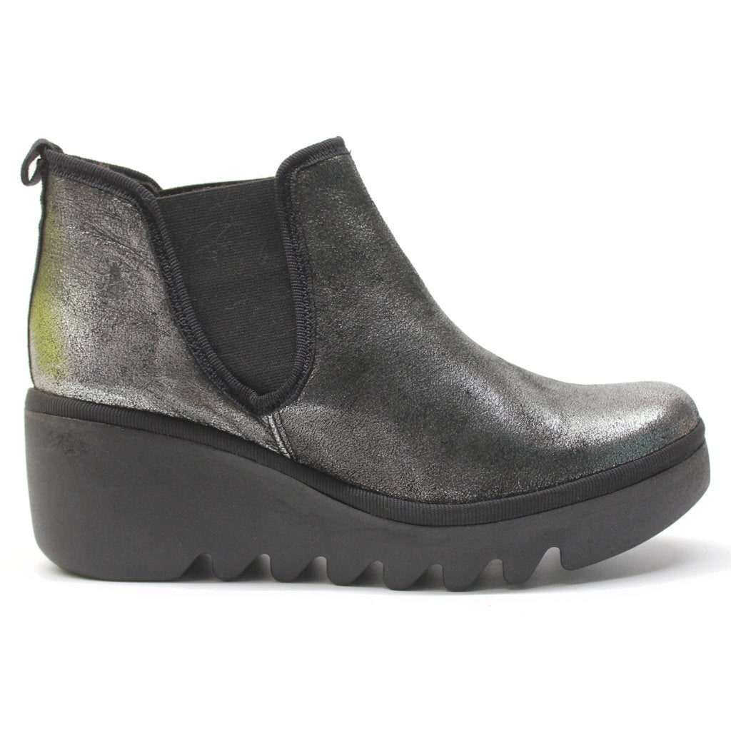 Fly London BYNE349FLY Leather Womens Boots#color_silver