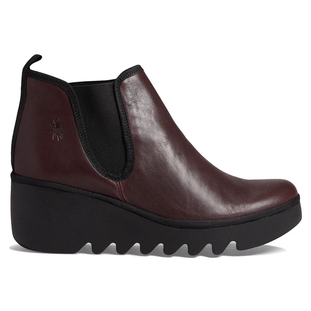Fly London BYNE349FLY Leather Womens Boots#color_bordeaux