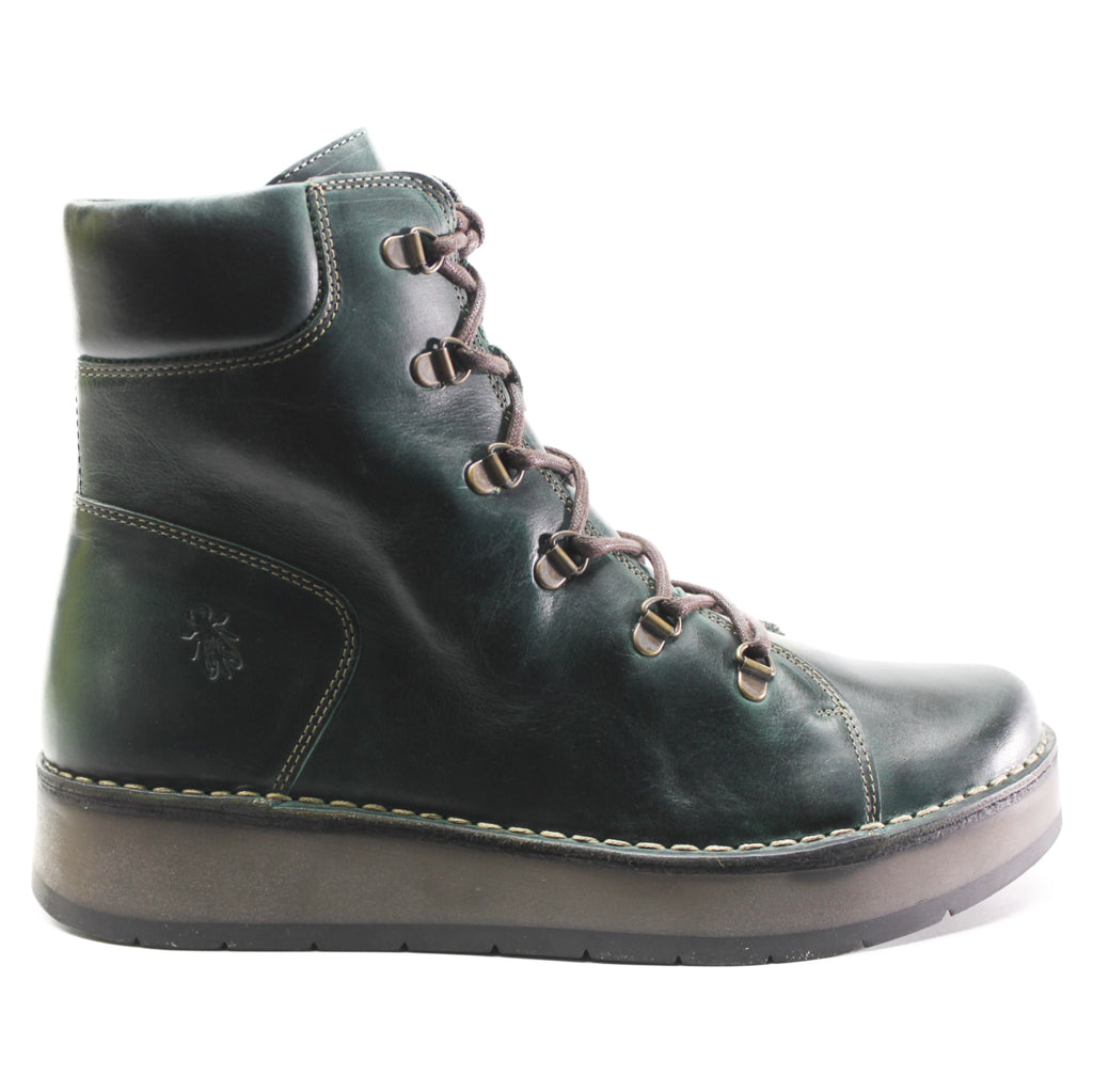 Fly London ROXY094FLY Rug Leather Womens Boots#color_petrol