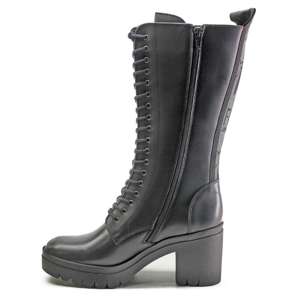 Fly London TALY884FLY Leather Womens Boots#color_black black sole