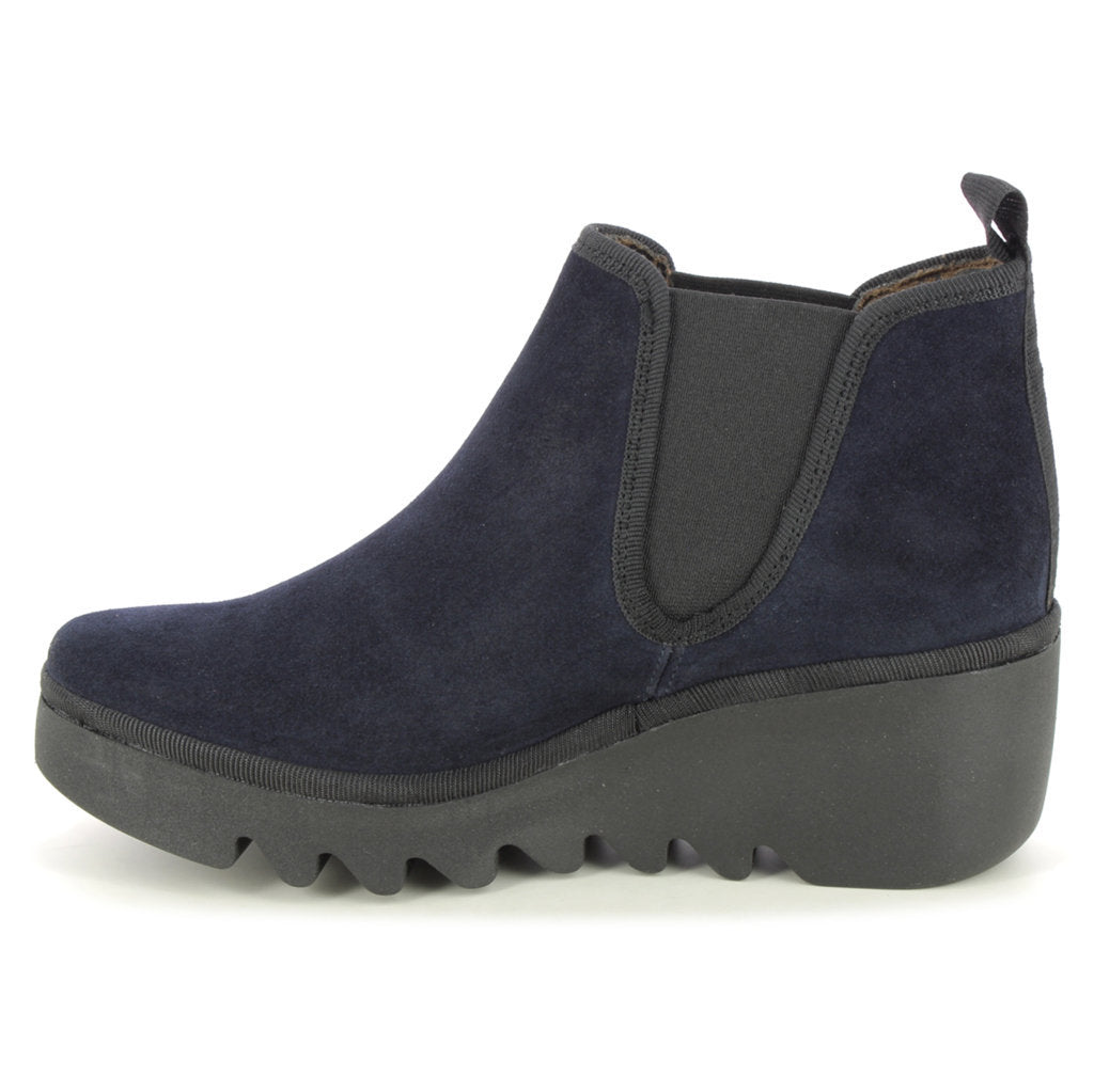Fly London BYNE349FLY Suede Womens Boots#color_navy