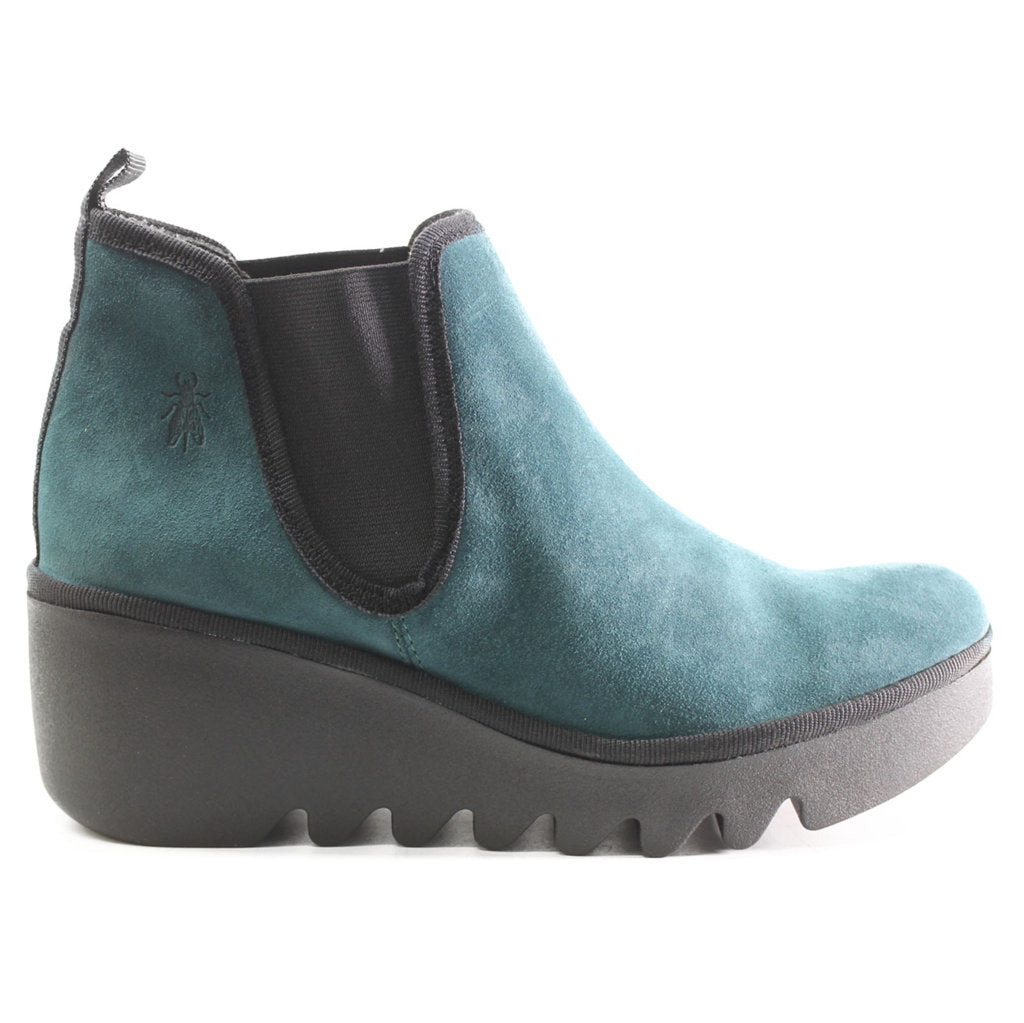 Fly London BYNE349FLY Suede Womens Boots#color_petrol
