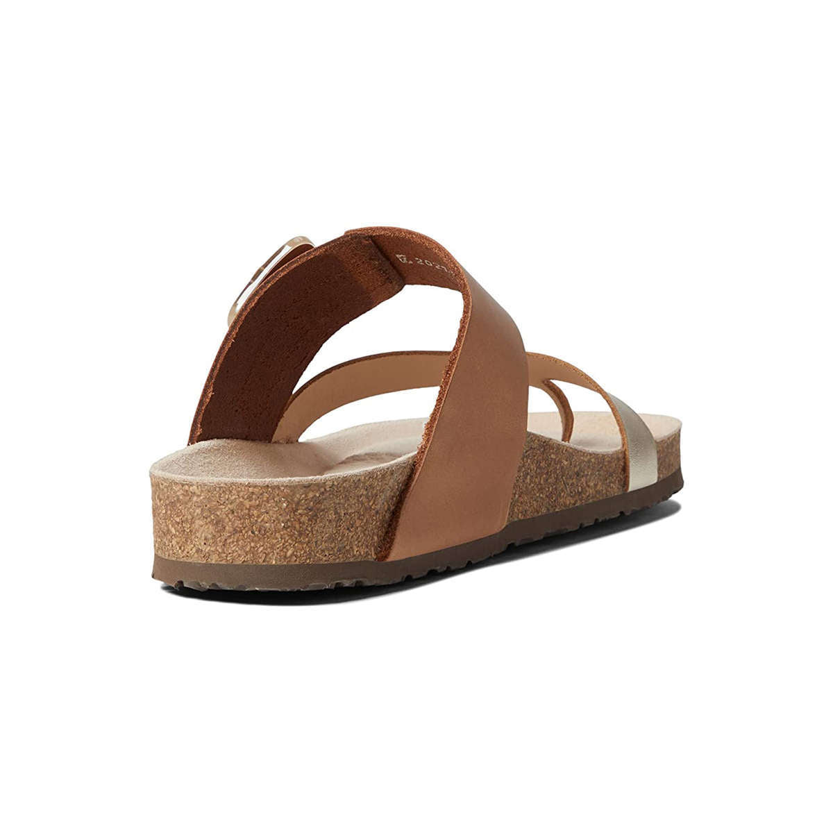Mephisto Madeline Metallic Leather Womens Sandals#color_gold