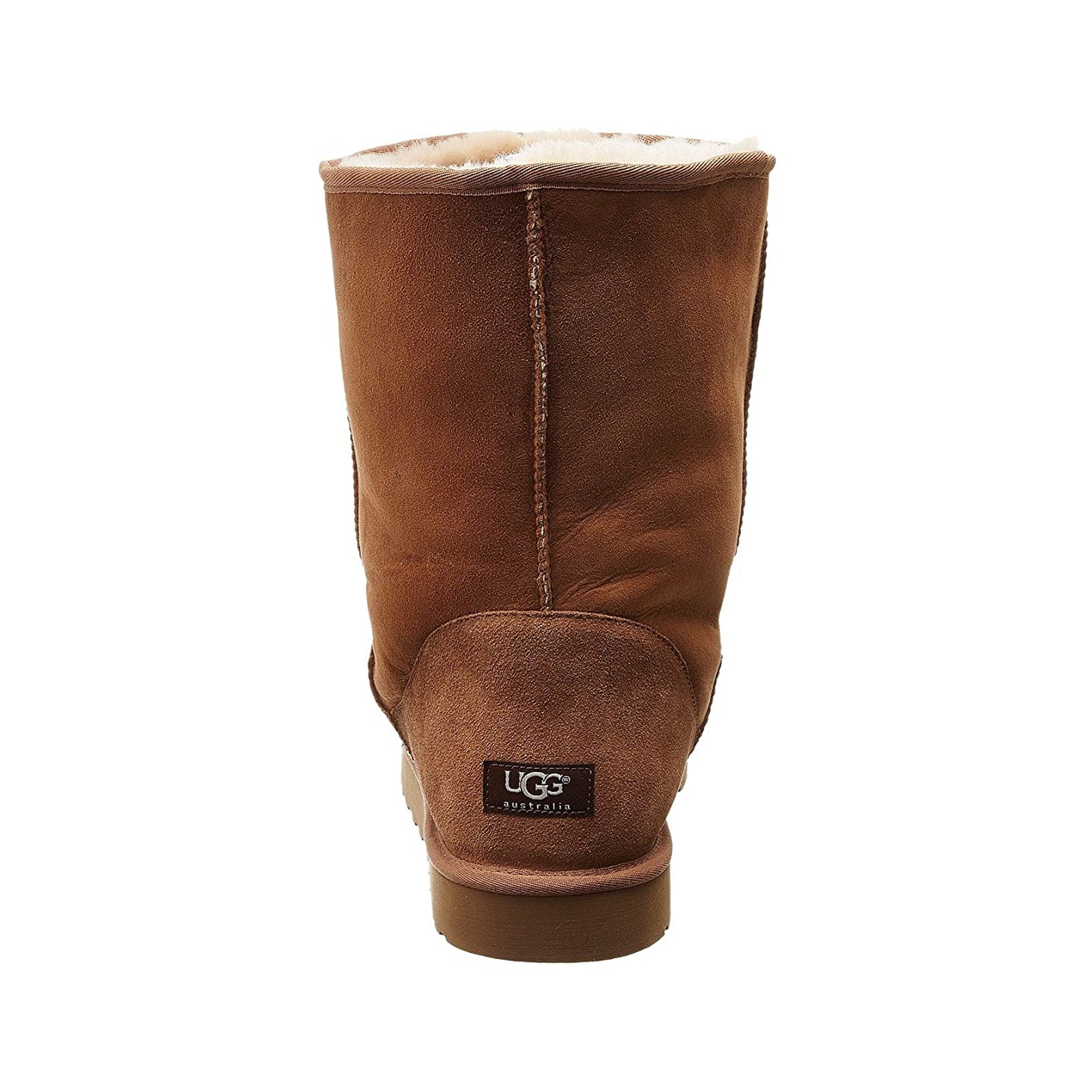 UGG Classic Short Suede Sheepskin Leather Men's Boots#color_chestnut