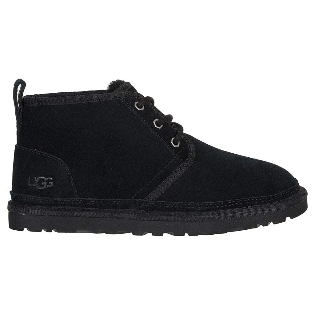 UGG Neumel Suede Leather Women's Chukka Boots#color_black