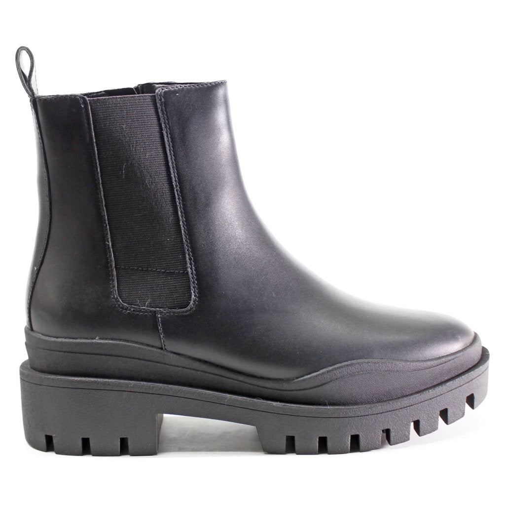 Vionic Karsen Leather Womens Boots#color_black