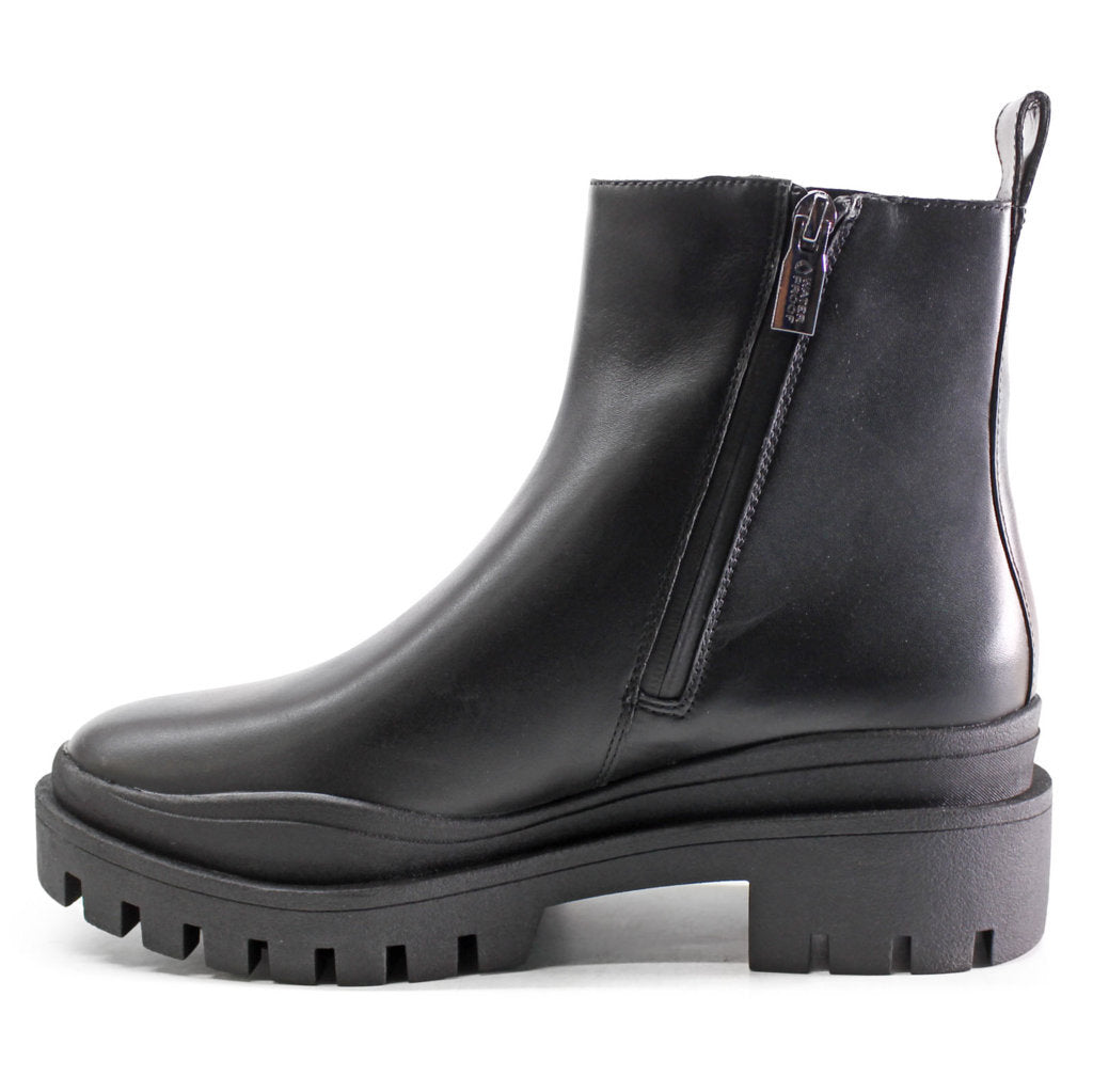 Vionic Karsen Leather Womens Boots#color_black