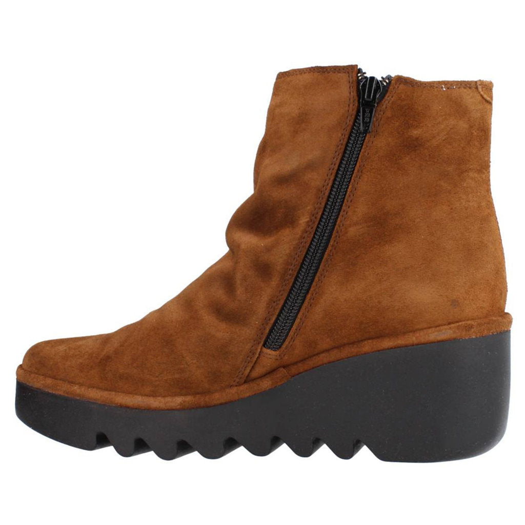 Fly London BROM344FLY Suede Womens Boots#color_camel