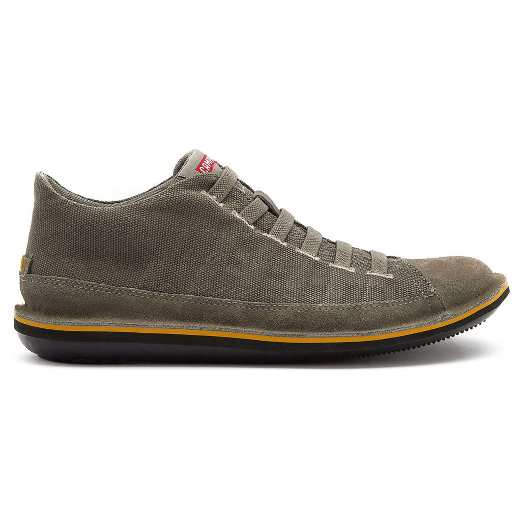 Camper Beetle Suede Men's Slip-On Shoes#color_grey