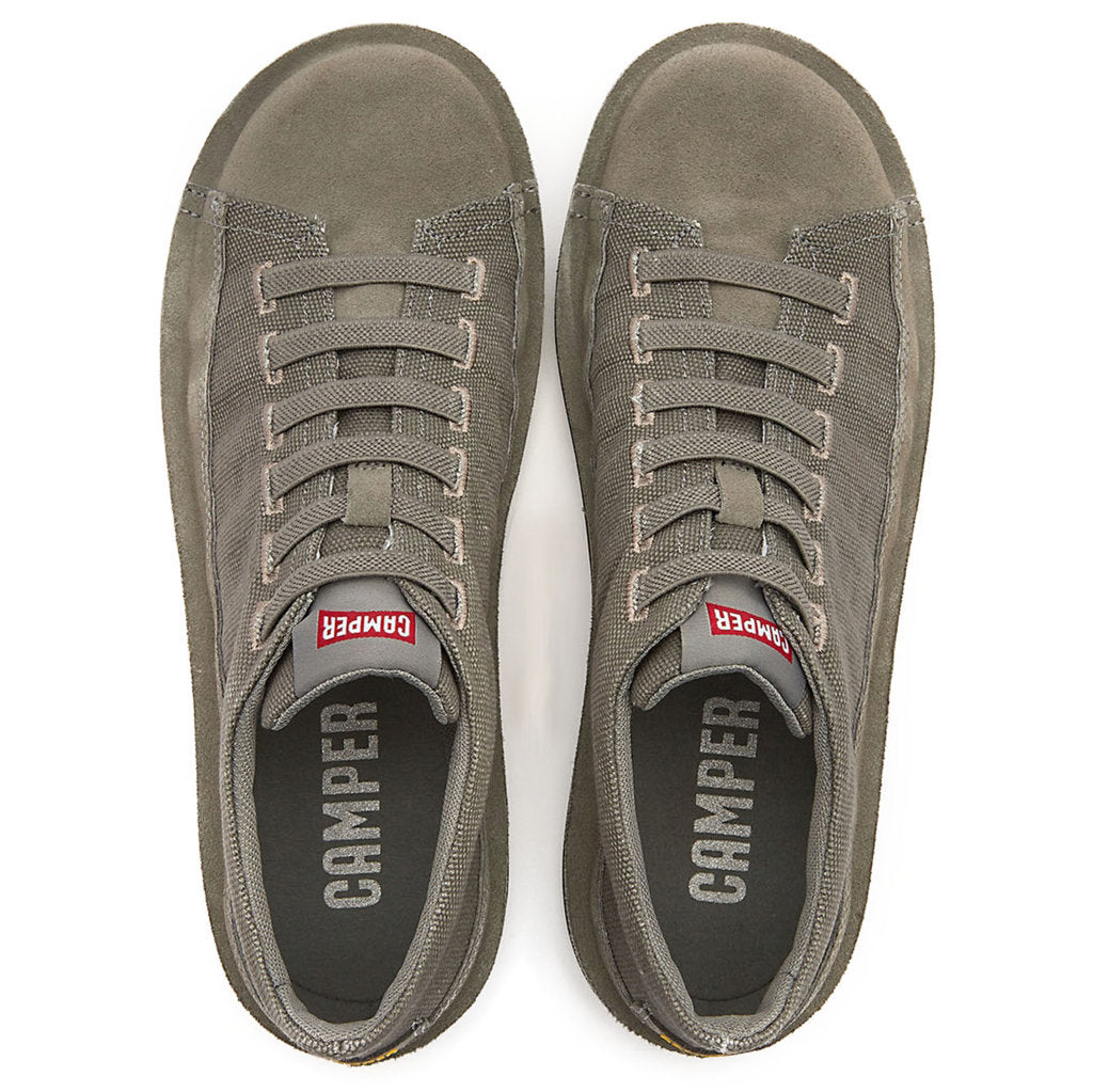 Camper Beetle Suede Men's Slip-On Shoes#color_grey