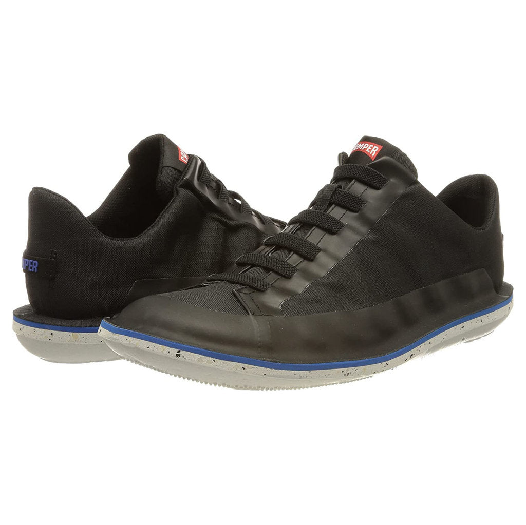 Camper Beetle Leather & Textile Men's Slip-On Shoes#color_black