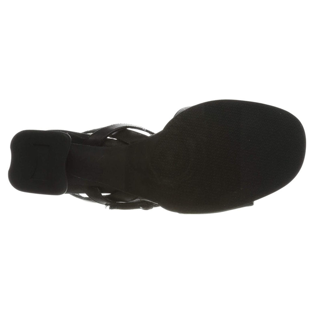 Camper Katie Calfskin Leather Women's Block Heel Sandals#color_black