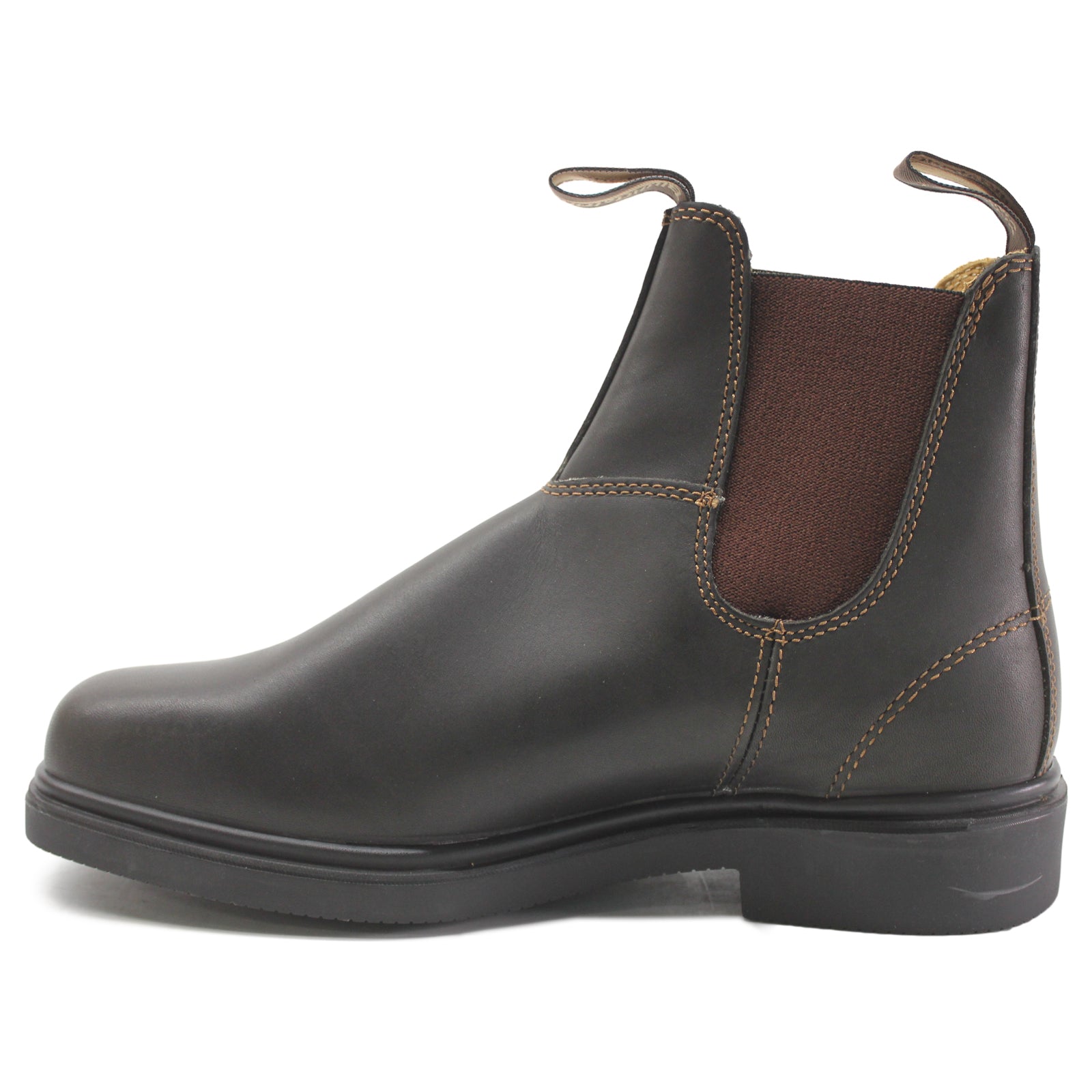 Blundstone 067 Water-Resistant Leather Unisex Chelsea Boots#color_brown