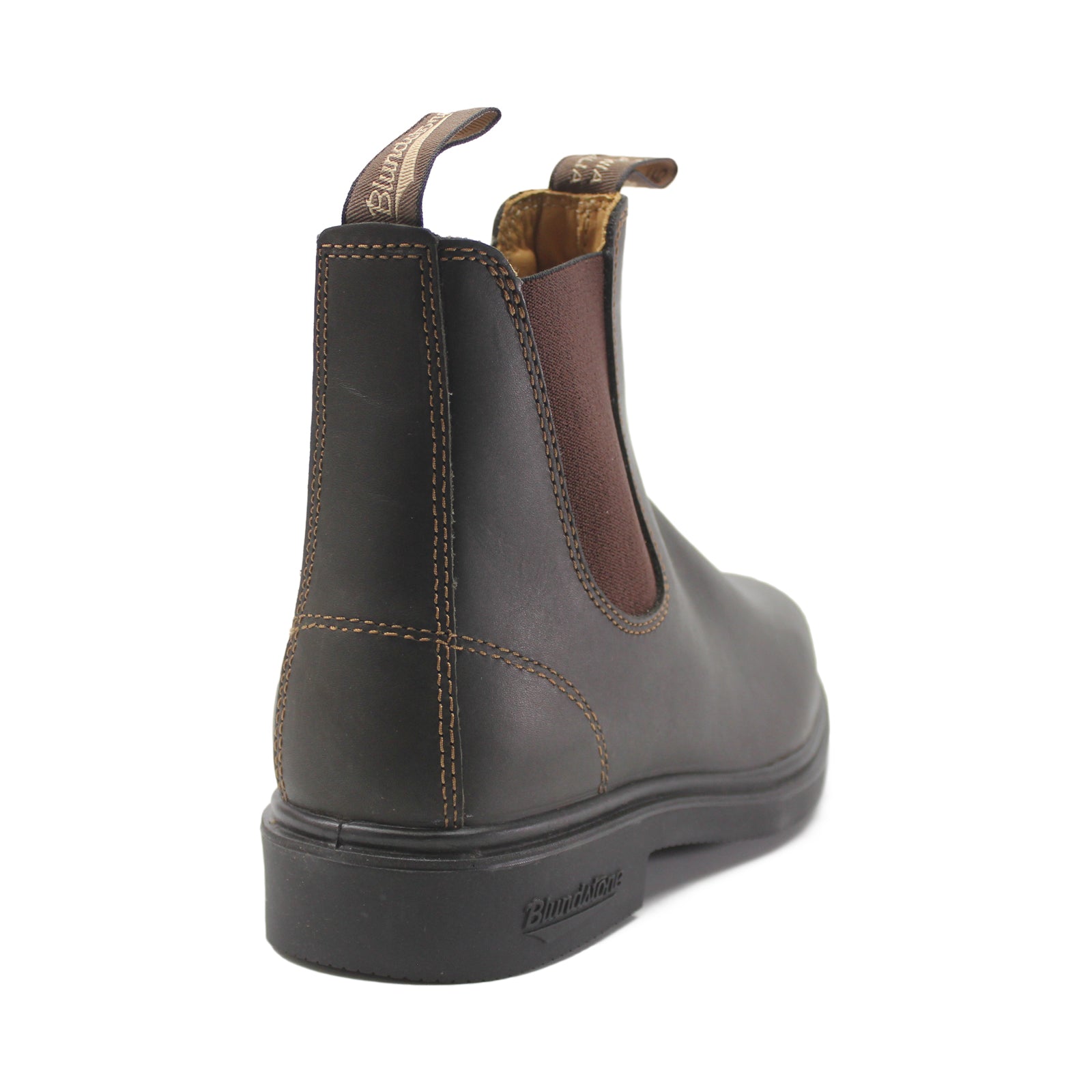 Blundstone 067 Water-Resistant Leather Unisex Chelsea Boots#color_brown