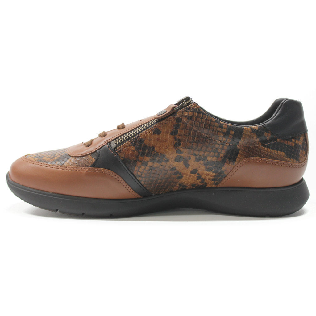 Mephisto Monia Leather Womens Trainers#color_chili