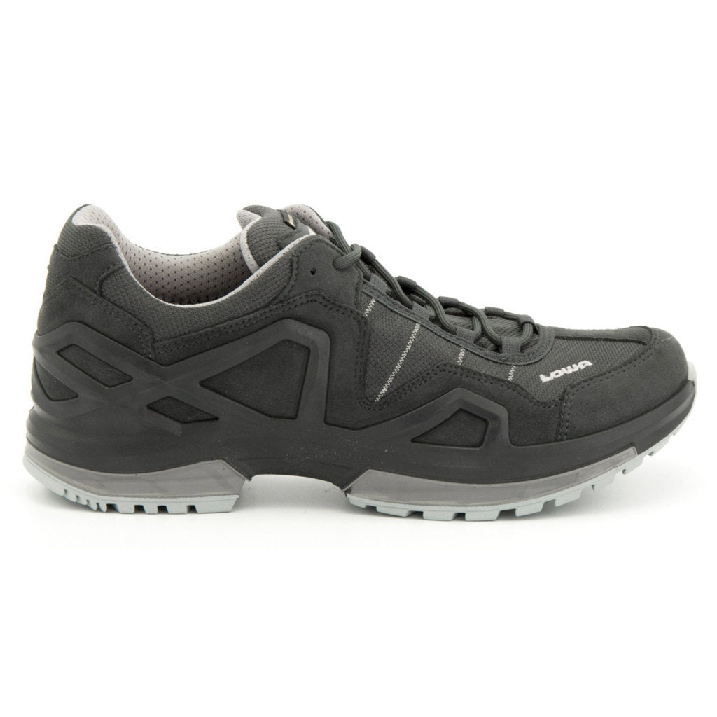 Lowa Gorgon GTX Suede Leather Men's Trainers#color_black anthracite