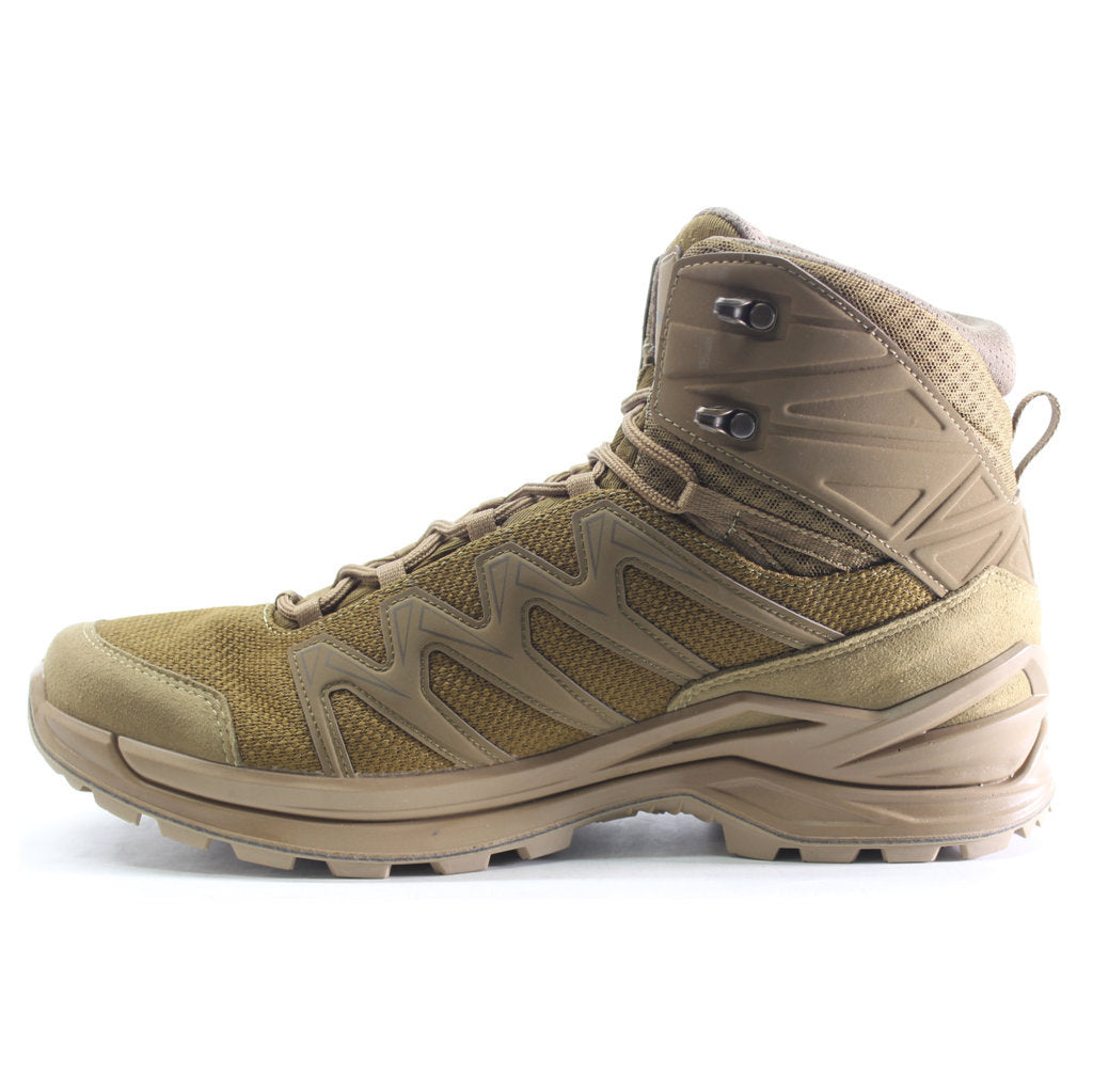 Lowa Innox Pro GTX Mid TF Leather Textile Mens Boots#color_coyote op
