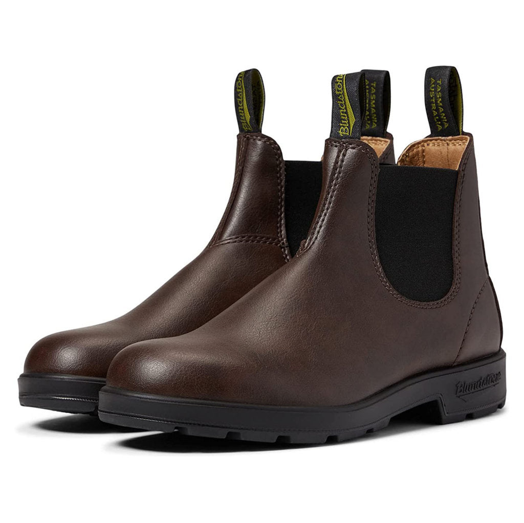 Blundstone 2116 Vegan Leather Unisex Chelsea Boots#color_brown