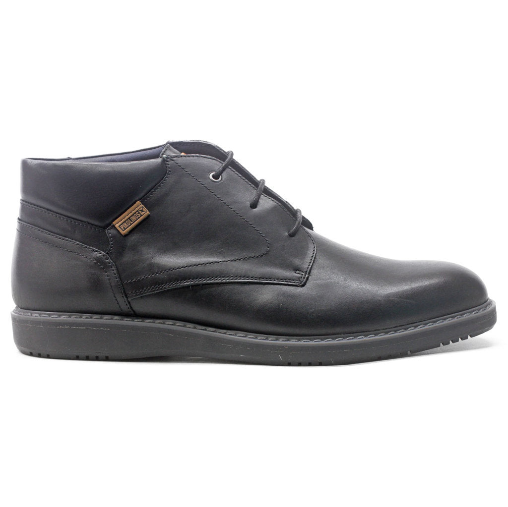 Pikolinos Avila M1T-8011 Leather Mens Shoes#color_black