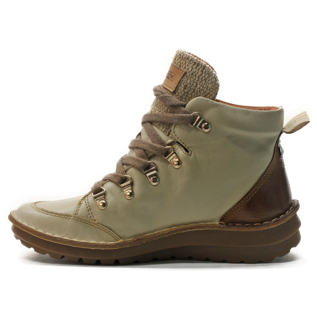 Pikolinos Cazorla W5U-8502 Leather Womens Boots#color_marfil