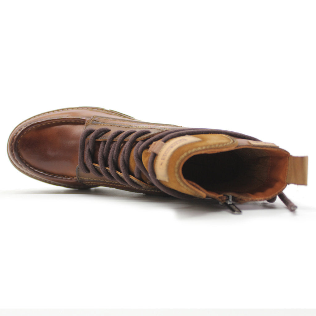 Pikolinos San Sebastia W1T-8527 Leather Womens Boots#color_cuero