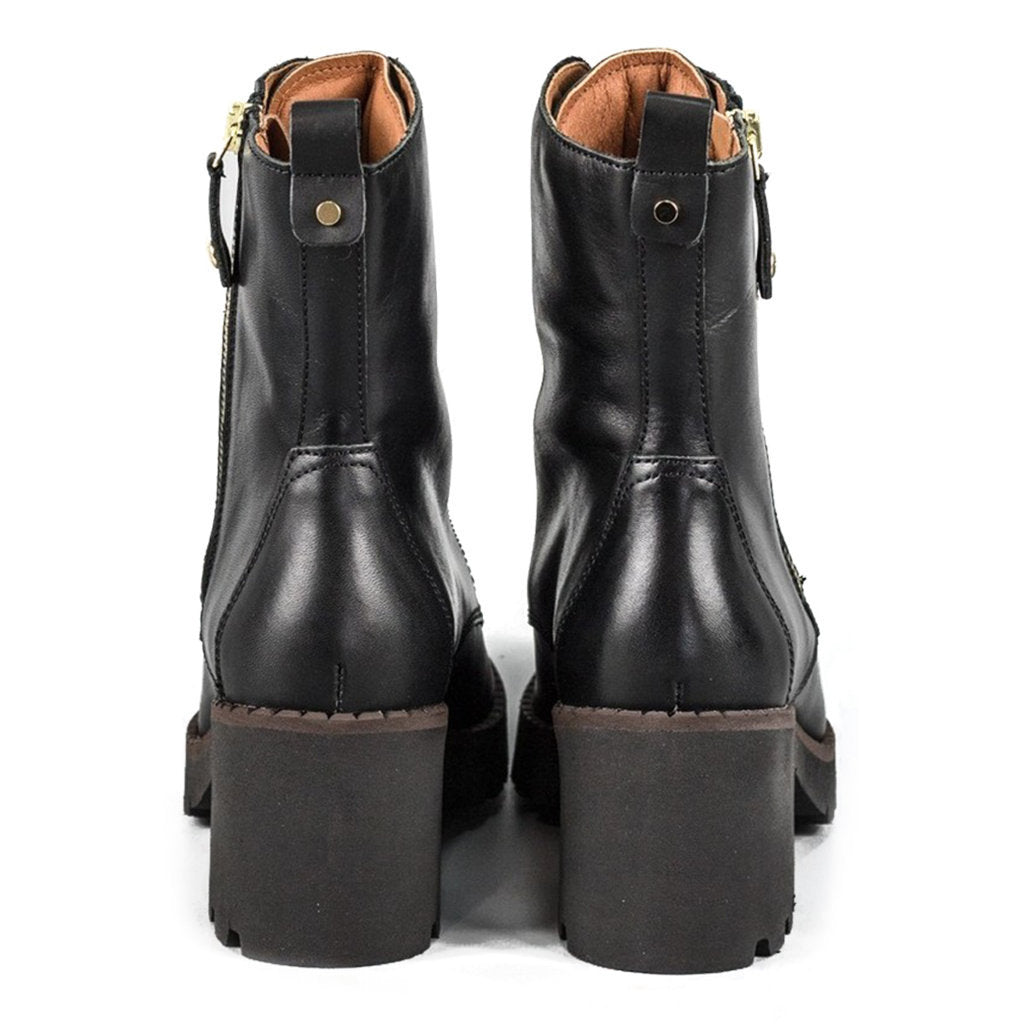 Pikolinos Viella Leather Womens Boots#color_black