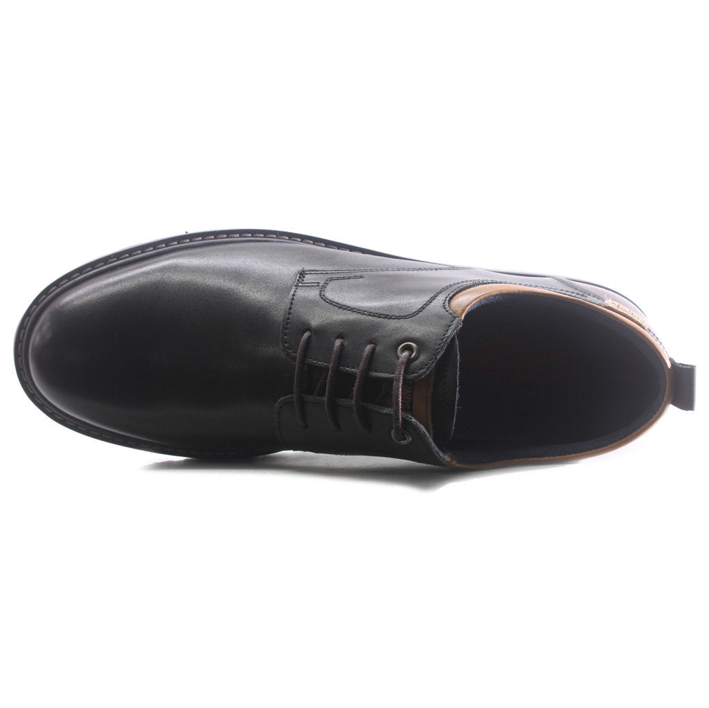 Pikolinos Berna M8J-4183 Leather Mens Shoes#color_black