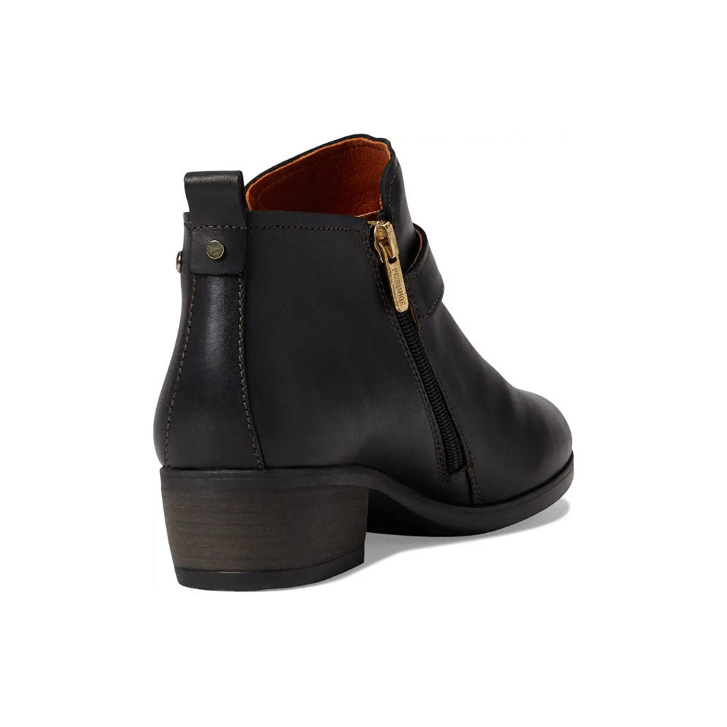 Pikolinos Daroca W1U-8511 Leather Womens Boots#color_black