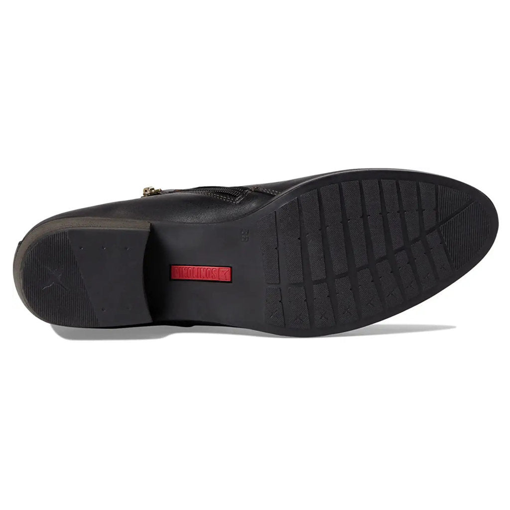 Pikolinos Daroca W1U-8511 Leather Womens Boots#color_black