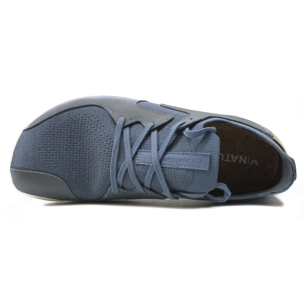 Vivobarefoot Primus Asana Leather Textile Womens Trainers#color_navy