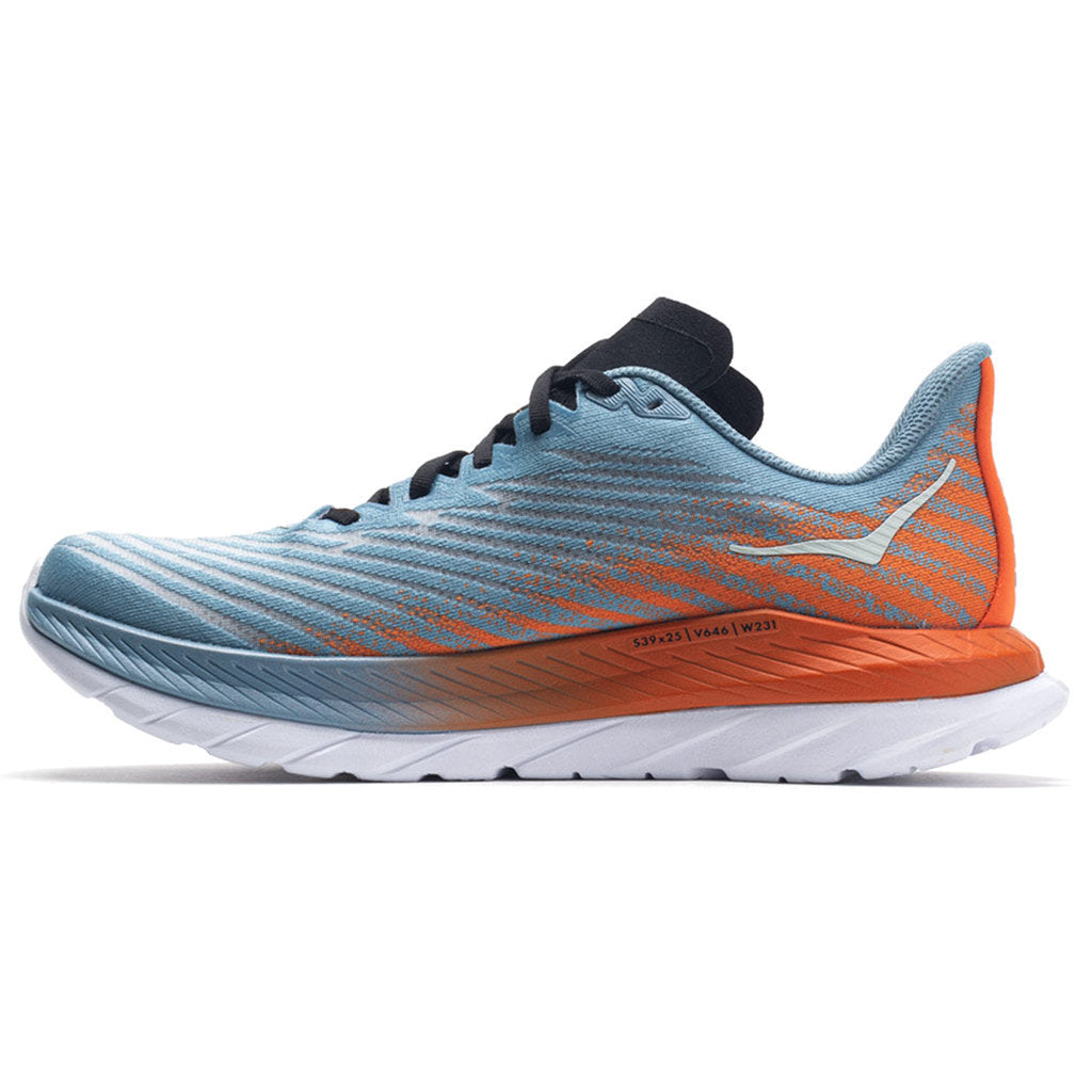 Hoka One One Mach 5 Textile Mens Trainers#color_mountain spring puffins bill