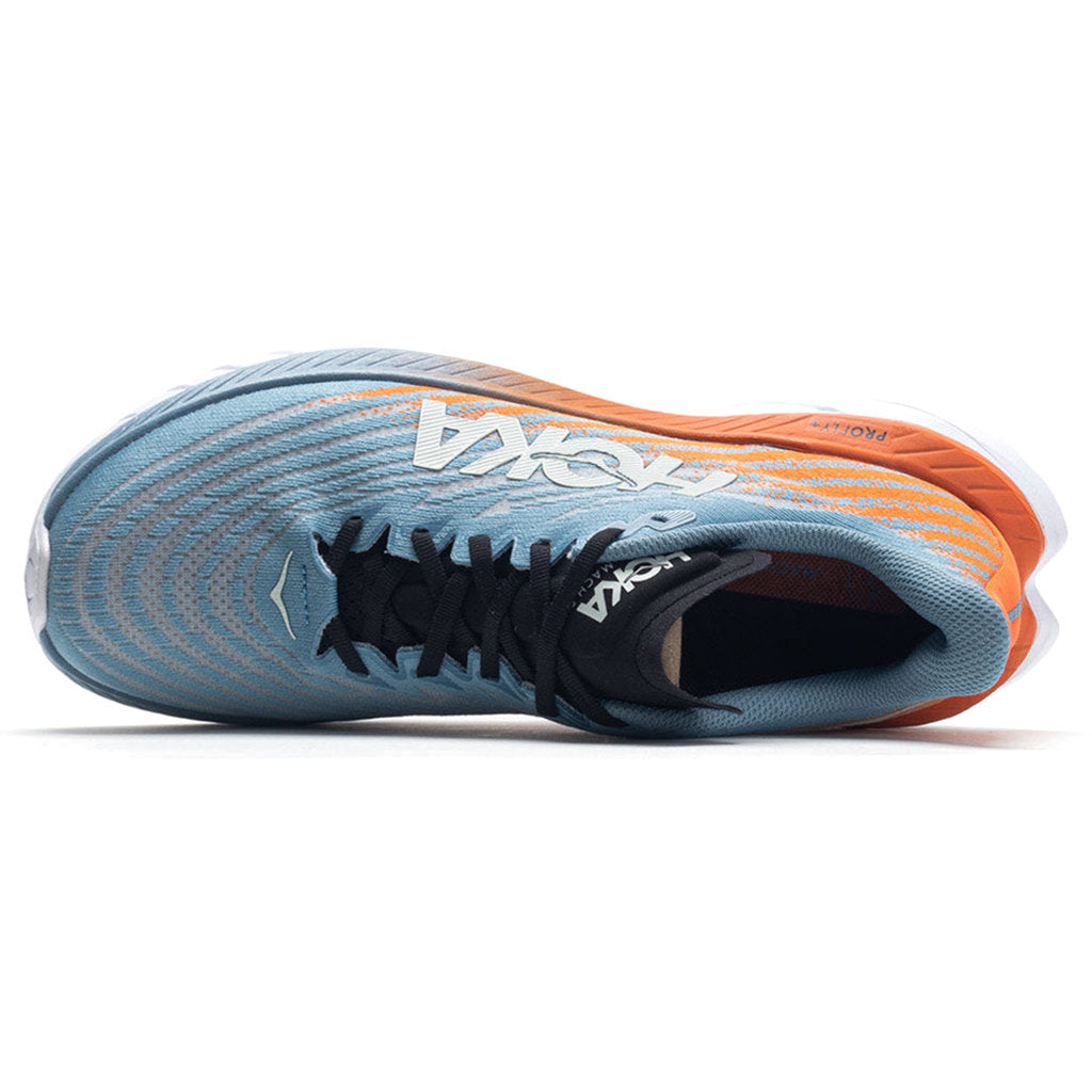 Hoka One One Mach 5 Textile Mens Trainers#color_mountain spring puffins bill